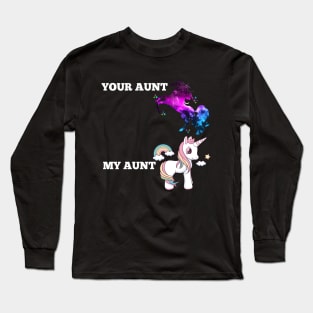 Best Auntie Ever gift Long Sleeve T-Shirt